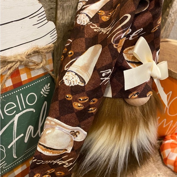 🧋Coffee Gnome, Coffee Decoration, Coffee Lover Gift, Tiered Tray Decor - Picture 2 of 5